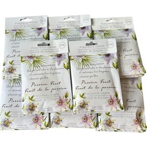 Lot of 8 Fragrance Sachet Passion Fruit Soft Floral Scent Add to Bathroom/ Tarsh